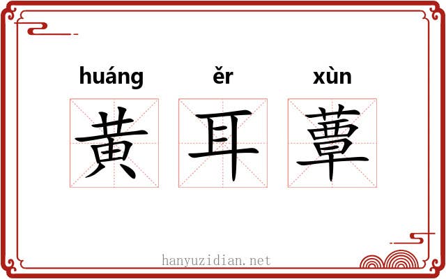 黄耳蕈 黄耳蕈