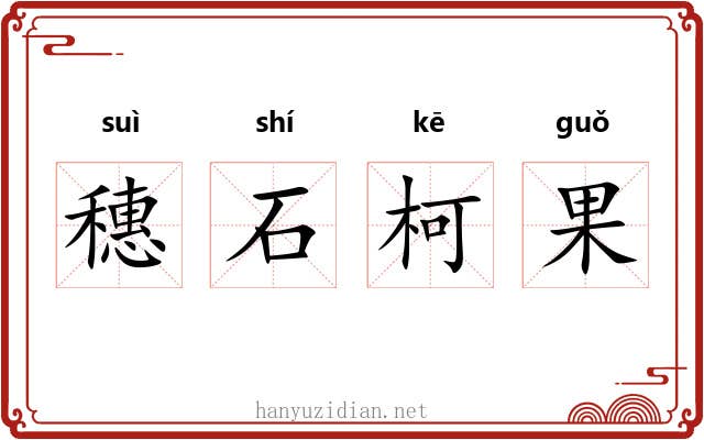 穗石柯果 穗石柯果