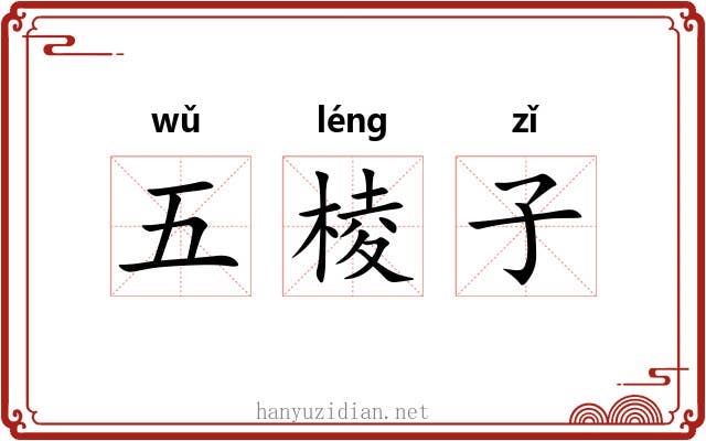 五棱子 五棱子