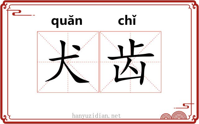 犬齿 犬齿