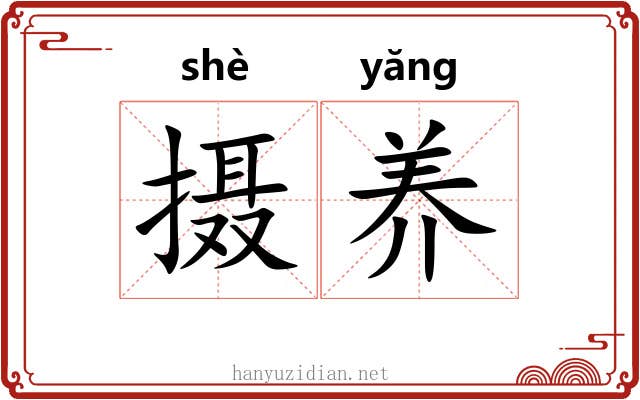 摄养