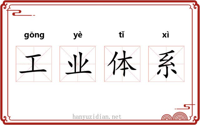 工业体系 工业体系