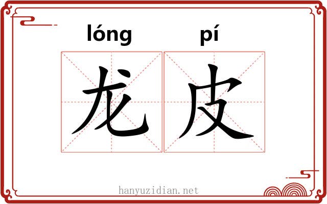龙皮 龙皮