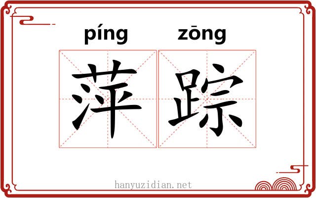 萍踪