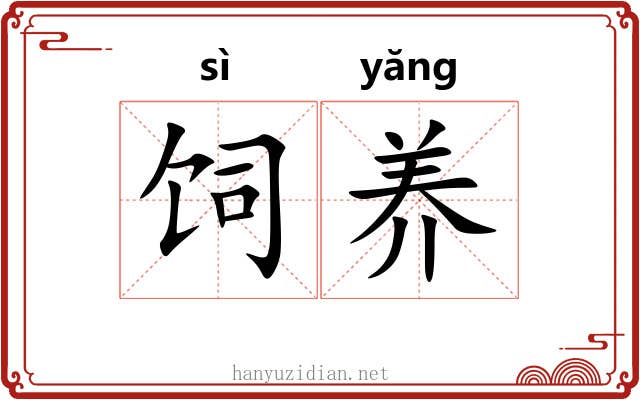 饲养