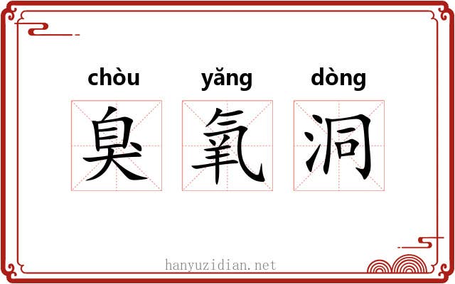 臭氧洞 臭氧洞
