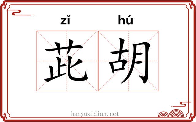 茈胡 茈胡