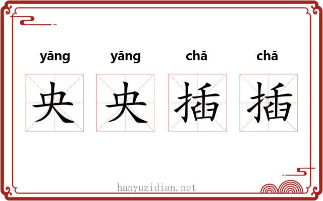 央央插插
