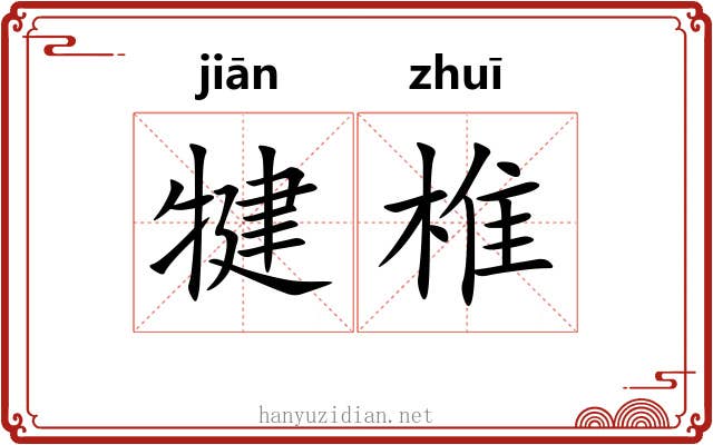 犍椎 犍椎
