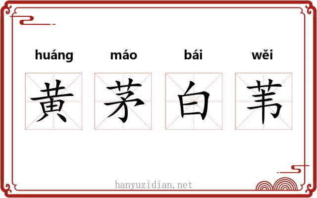 黄茅白苇 黄茅白苇