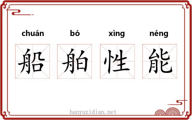 船舶性能 船舶性能
