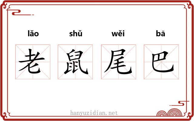 老鼠尾巴
