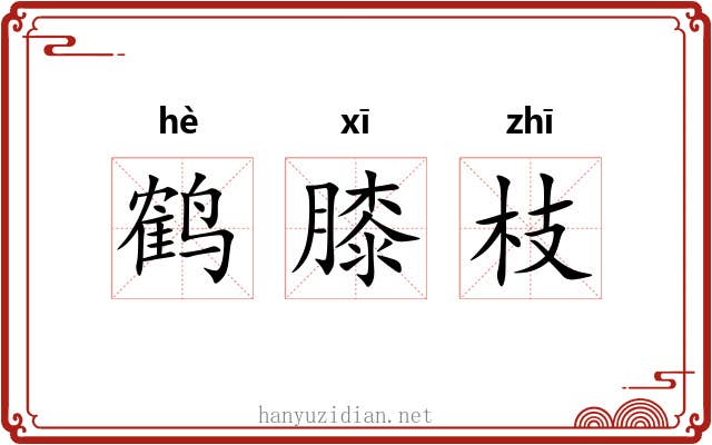 鹤膝枝