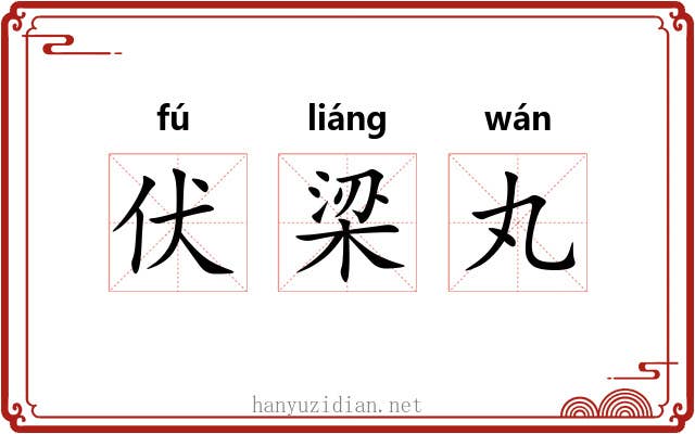 伏梁丸 伏梁丸