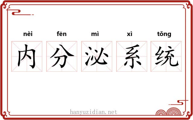 内分泌系统 内分泌系统