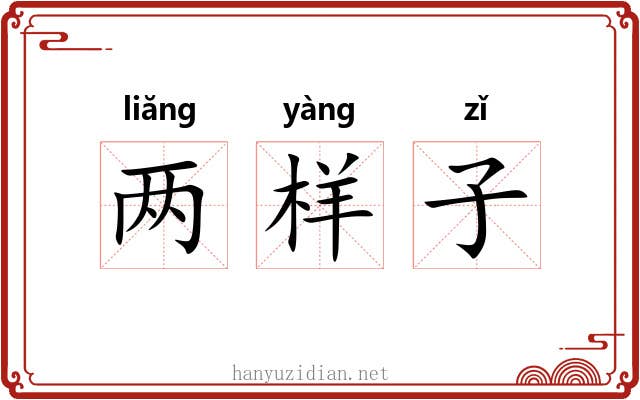 两样子 两样子