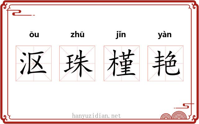 沤珠槿艳 沤珠槿艳