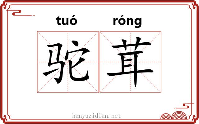 驼茸