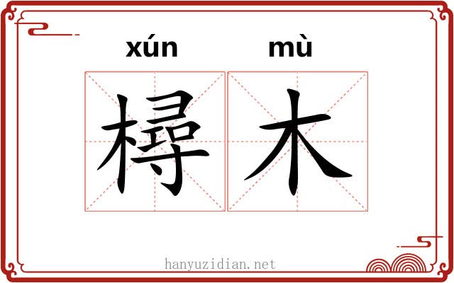 樳木