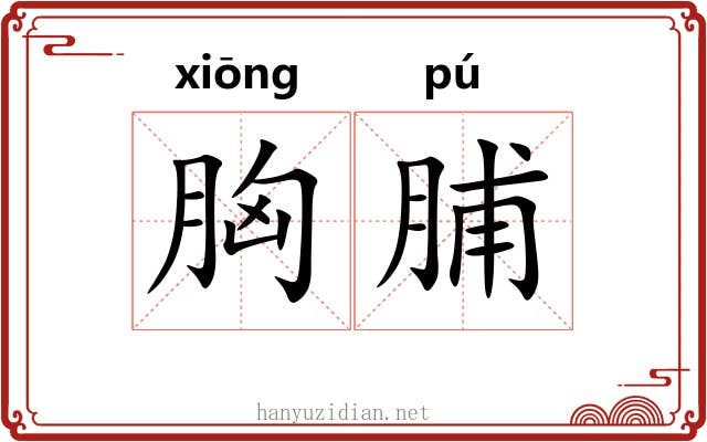 胸脯