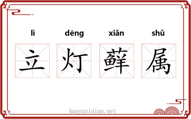 立灯藓属 立灯藓属