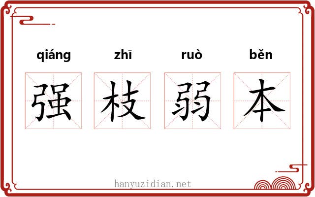 强枝弱本