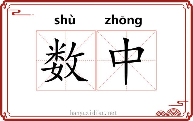 数中 数中