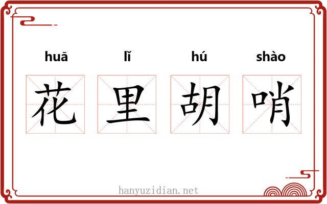 花里胡哨 花里胡哨