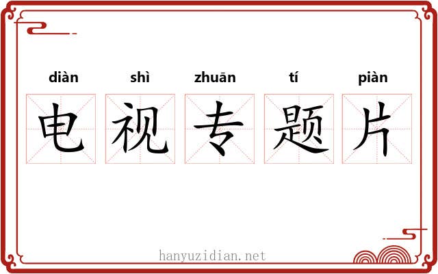电视专题片