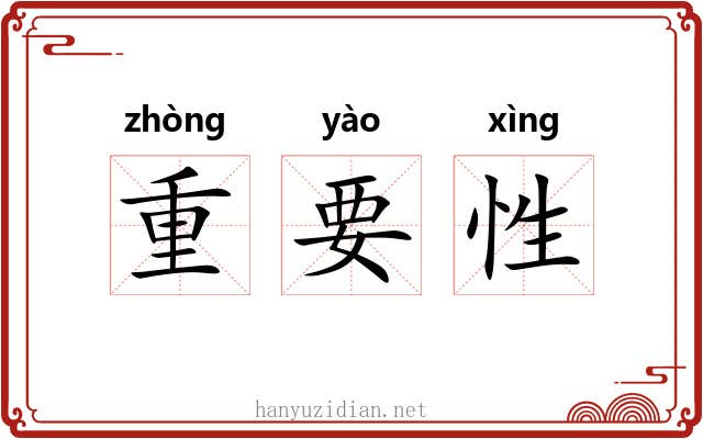 重要性
