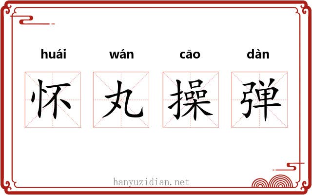 怀丸操弹