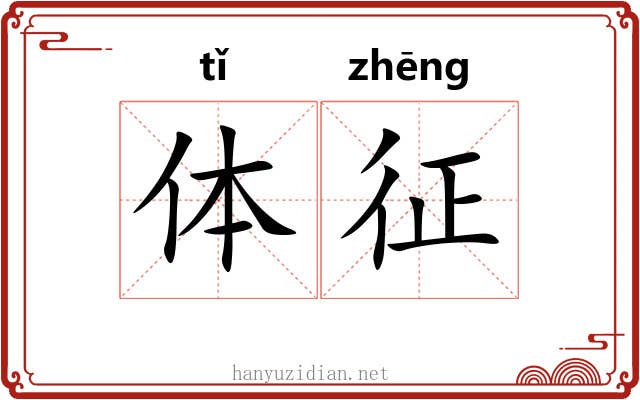 体征 体征