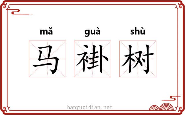 马褂树