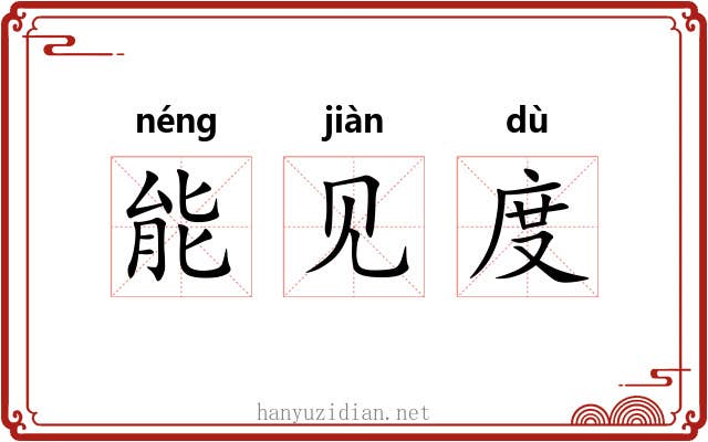 能见度