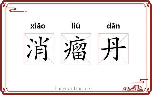 消瘤丹 消瘤丹