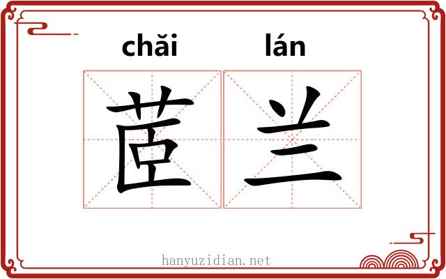 茝兰