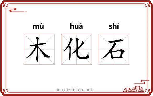 木化石