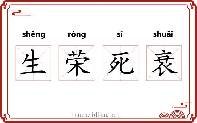 生荣死衰 生荣死衰