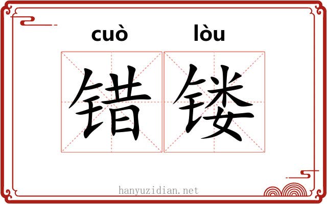 错镂