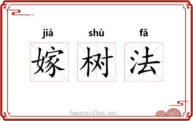 嫁树法 嫁树法
