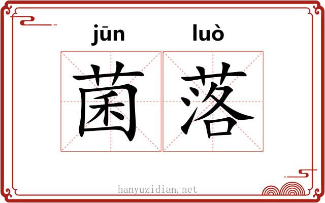 菌落