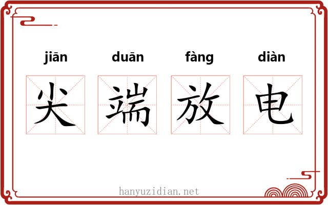 尖端放电 尖端放电