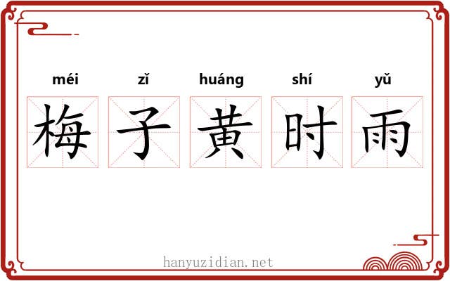 梅子黄时雨 梅子黄时雨