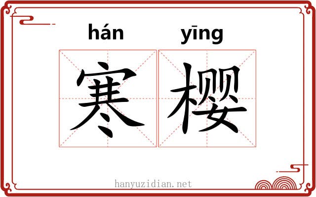 寒樱 寒樱