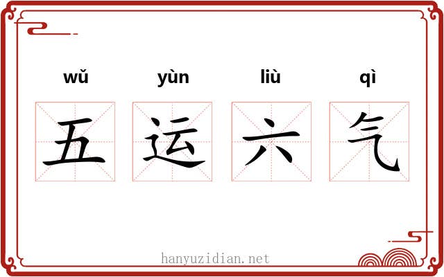 五运六气 五运六气