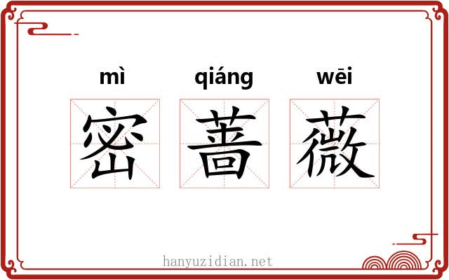 密蔷薇 密蔷薇