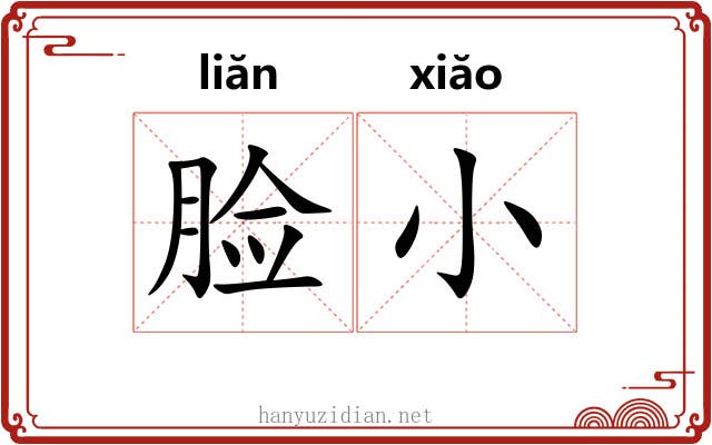 脸小 脸小