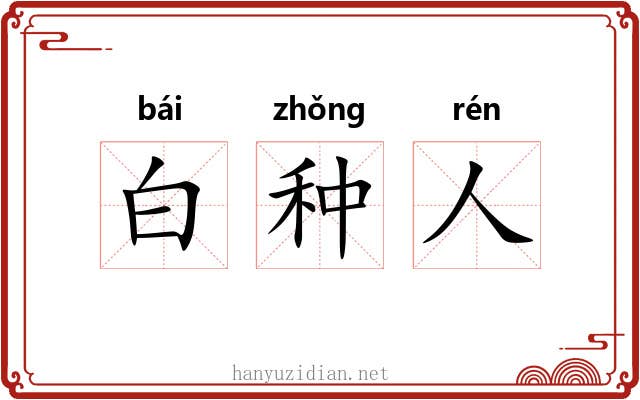 白种人 白种人