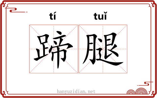 蹄腿