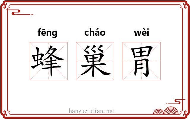 蜂巢胃 蜂巢胃